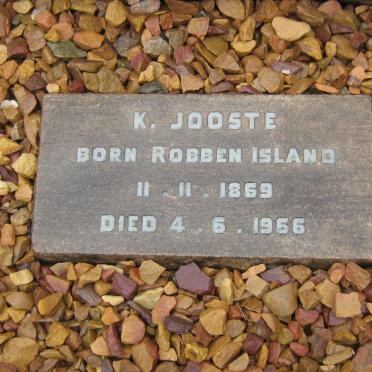 JOOSTE K. 1869-1966