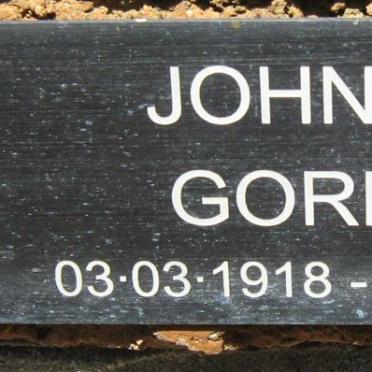 JOHNSON Gordon 1918-2004