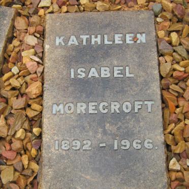 MORECROFT Kathleen Isabel 1892-1966