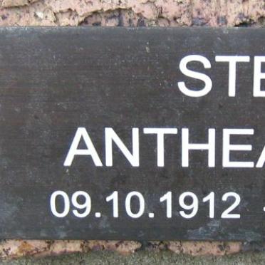 STEYN Anthea Ruth 1912-2001
