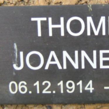 THOMPSON Joanne Mary 1914-1999