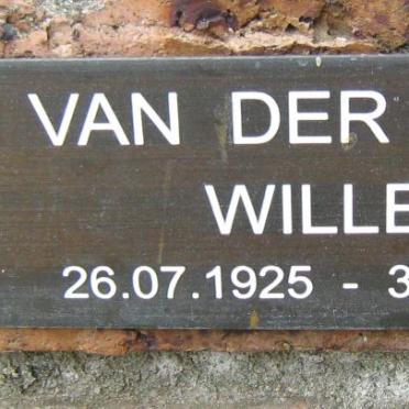 WOLK Willem, van der 1925-1990