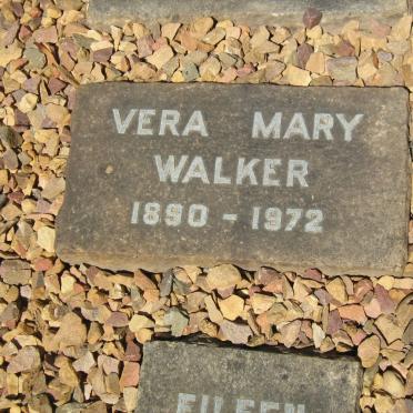 WALKER Vera Mary 1890-1972