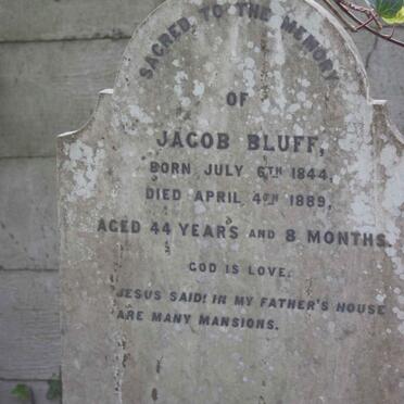 BLUFF Jacob 1844-1889