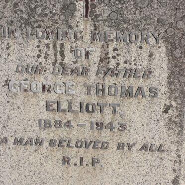 ELLIOTT George Thomas 1884-1943