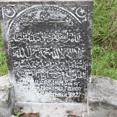 FISHER Ismail Ebrahim -1927