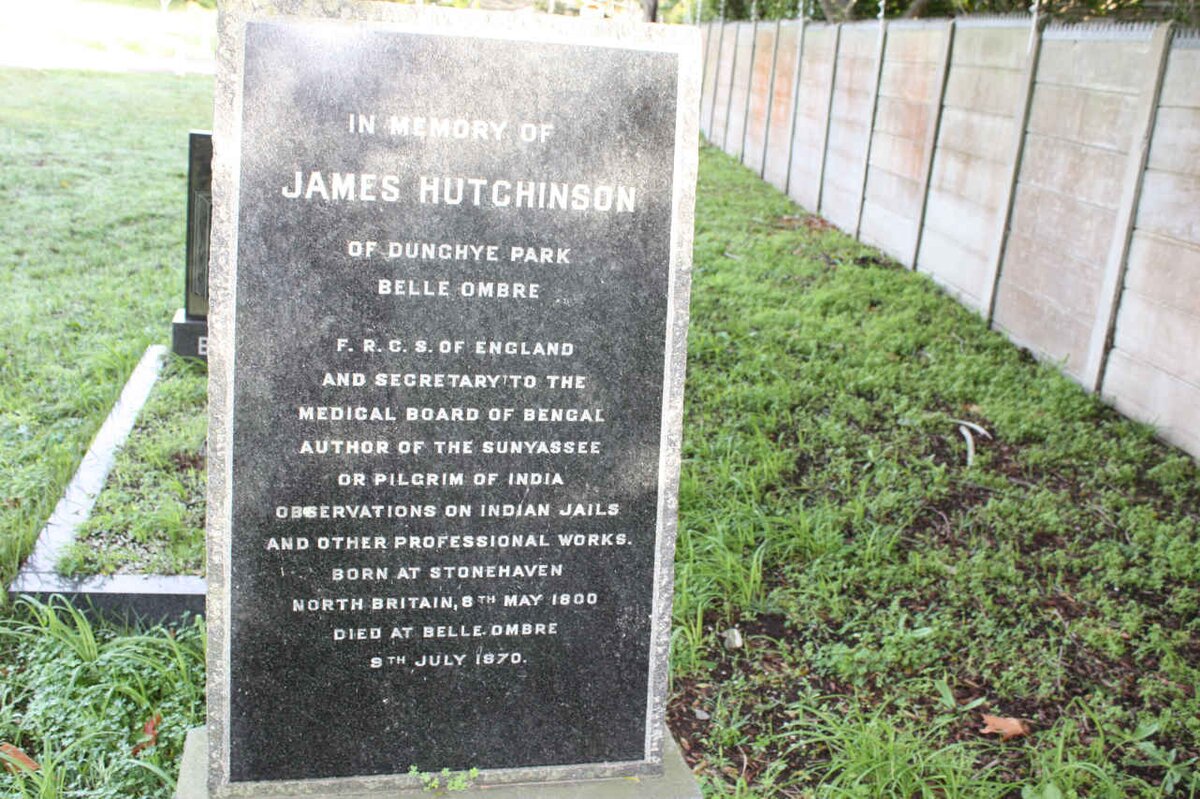 HUTCHINSON James 1800-1870