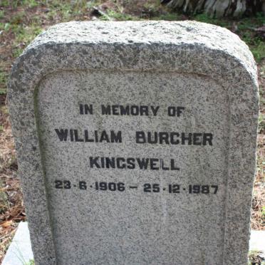 KINGSWELL William Burcher 1906-1987