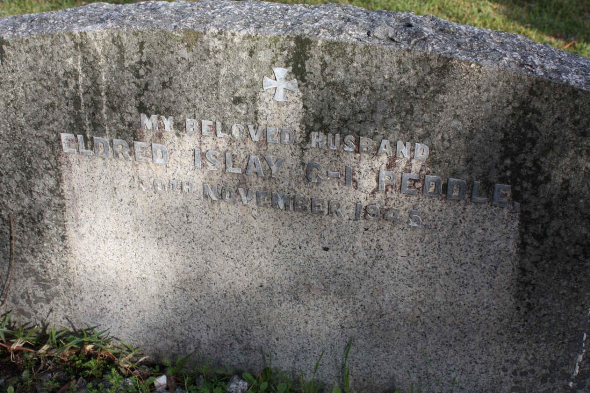 PEDDLE Eldred Islay C. -1945