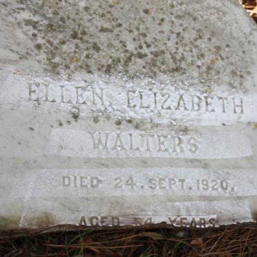 WALTERS Ellen Elizabeth -1920