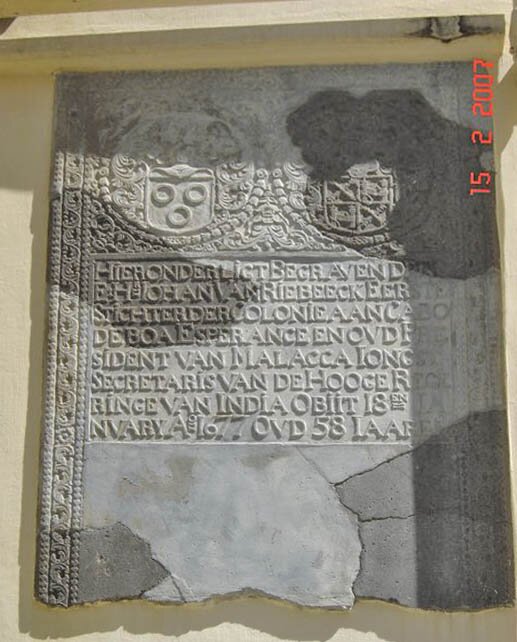 RIEBEECK Jan, van -1677