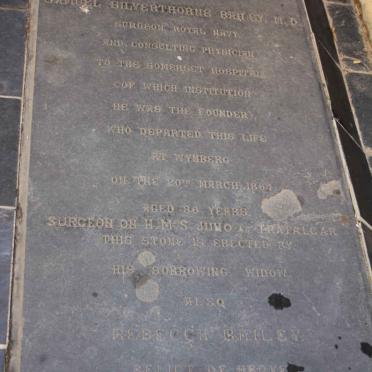 BAILEY Samuel Silverstone -1864 :: BAILEY Rebecca -1870