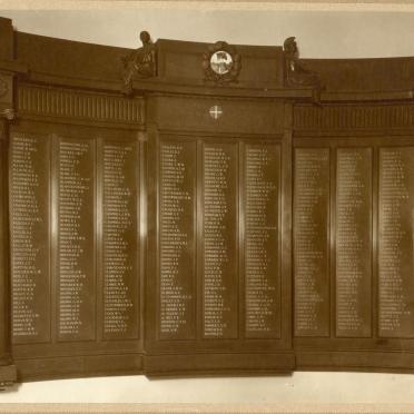 1. Roll of Honour - Great War 1914-1919