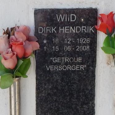 WIID Dirk Hendrik 1926-2008
