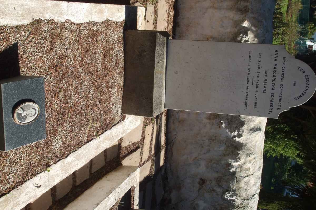 SCHABORT Anna Margaretha nee MALAN 1845-1881