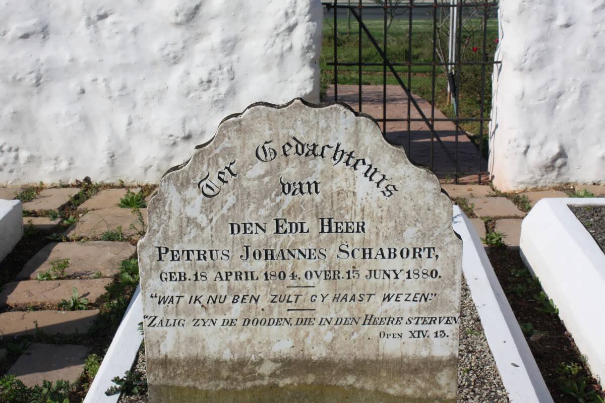 SCHABORT Petrus Johannes 1804-1880
