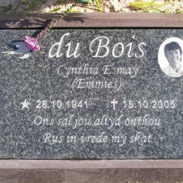 BOIS Cynthia Esmay, du 1941-2005