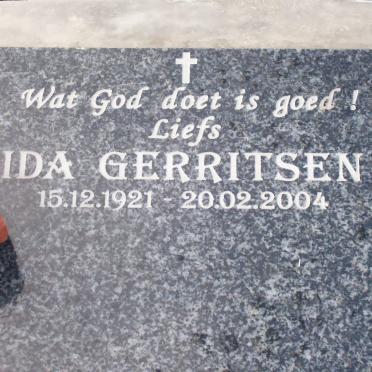 GERRITSEN Ida 1921-2004
