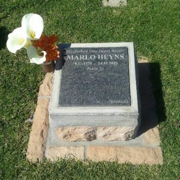 HEYNS Marlo 1939-2013