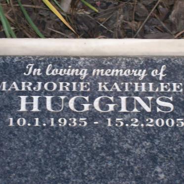 HUGGINS Marjorie Kathleen 1935-2005