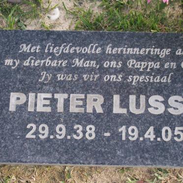 LUSSE Pieter 1938-2005