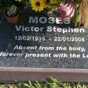 MOSES Victor Stephen 1935-2008