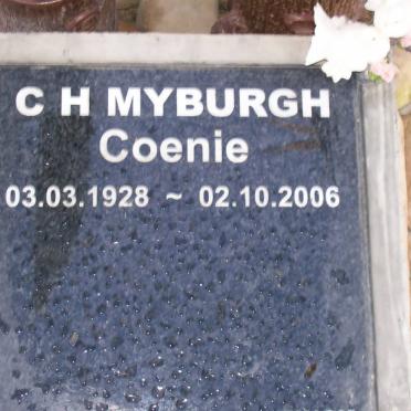 MYBURGH C.H. 1928-2006