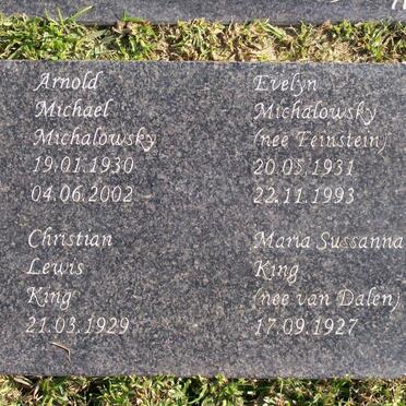 MICHALOWSKY Leslie 1959-2005 &amp; Maureen Linda KING 1952-_3