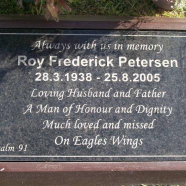 PETERSEN Roy Frederick 1938-2005