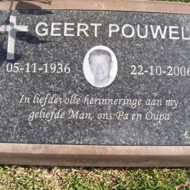 POUWELS Geert 1936-2006