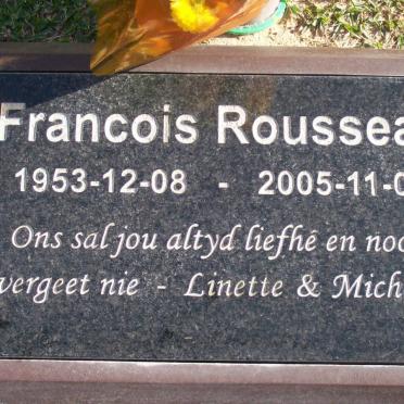 ROUSSEAU Francois 1953-2005