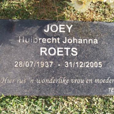 ROETS Huibrecht Johanna 1937-2005