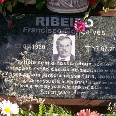RIBEIRO Francisco Goncalves 1930-2007