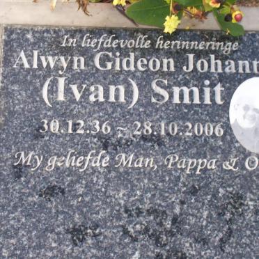 SMIT Alwyn Gideon Johannes 1936-2006