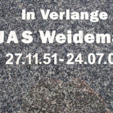 WEIDEMAN J.A.S. 1951-2005