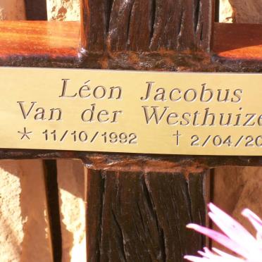 WESTHUIZEN Leon Jacobus, van der 1992-2008