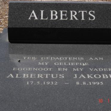 ALBERTS Albertus Jakobus 1932-1995