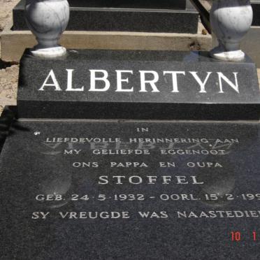 ALBERTYN Stoffel 1932-1991