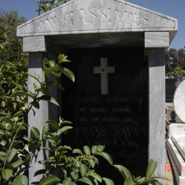 ANASTASSIADES Thomas Savva 1922-1992