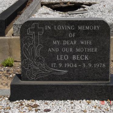BECK Leo 1904-1978