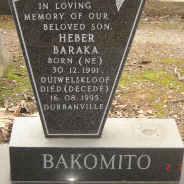BAKIMOTO Heber Baraka 1991-1995