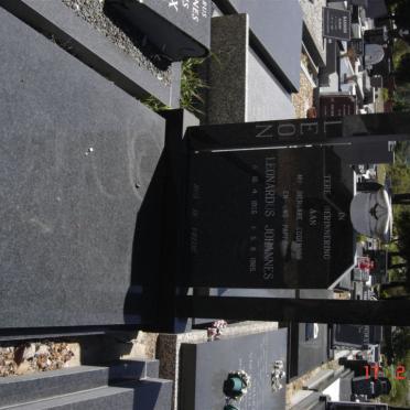 COETZEE Leonardus Johannes 1955-1985