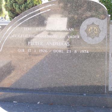 CLOETE Pieter Andriaas 1926-1974