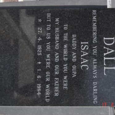 DALL Isaac 1925-1984