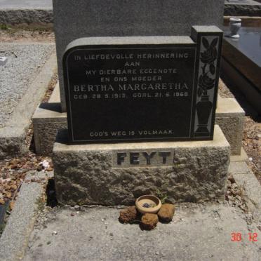 FEYT Bertha Margaretha 1913-1968