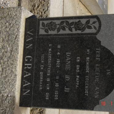 GRAAN D.J., van 1922-1969