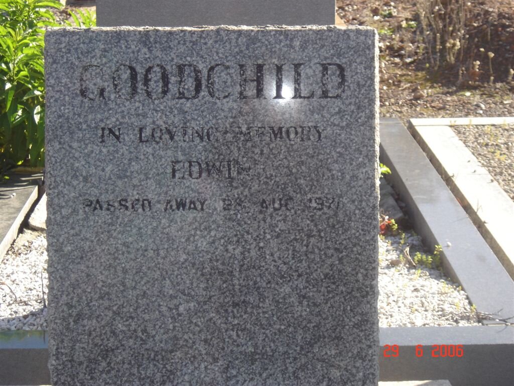 GOODCHILD Edwin -1971