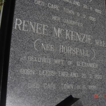 HORSFALL Ethel Martha nee SELLERS 1892-1990 :: McKENZIE Renee  nee HORSFALL 1923-1995