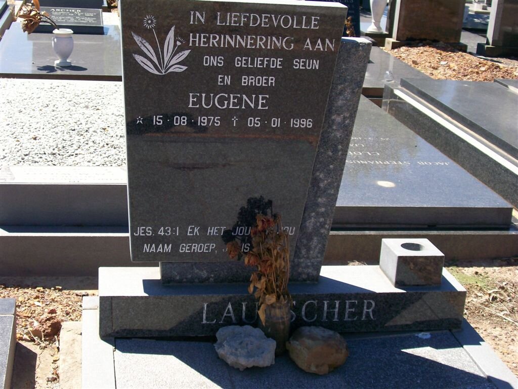 LAUBSCHER Eugene 1975-1996