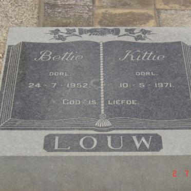 LOUW Bettie -1952 :: LOUW Kittie -1971